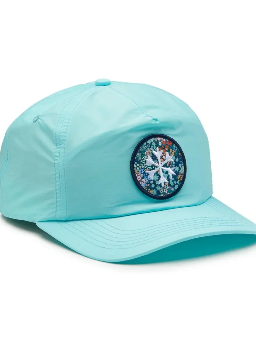 Skida Motif Brim Hat Baseball Cap